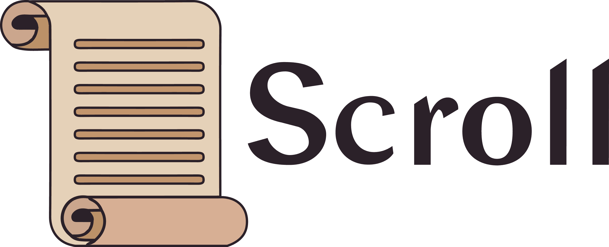 Scroll logo