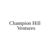 Champion Hill Ventures logo